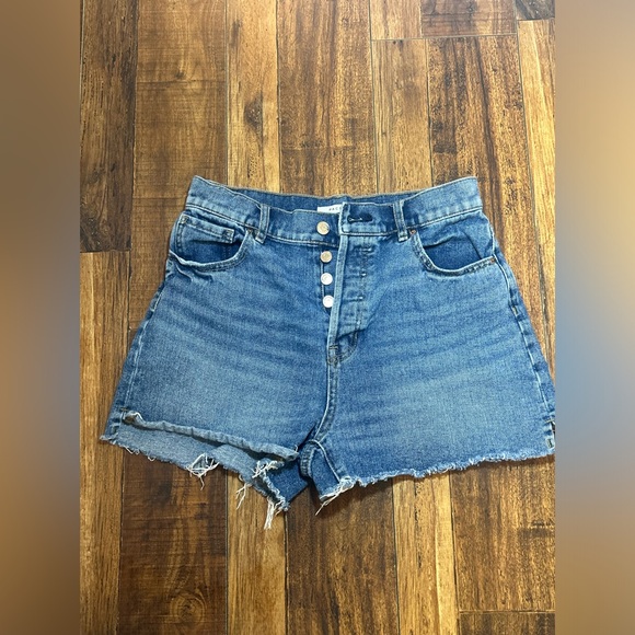 PacSun Pants - PacSun High Rise Button Casual Jean Shorts Size 28.
